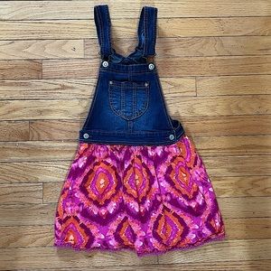 Girls Jordache overall Jean dress S/CH